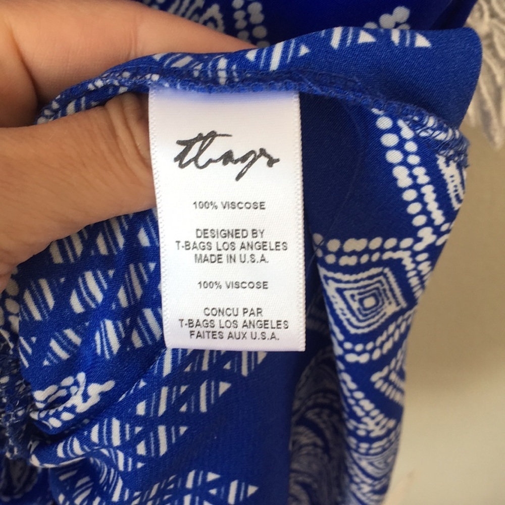 T-Bags Dress with Elastic Waist - Picture 2 of 8